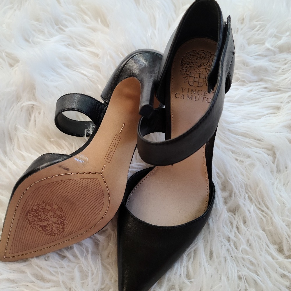 SEXY BLACK LEATHER SHOE - Picture 2 of 3